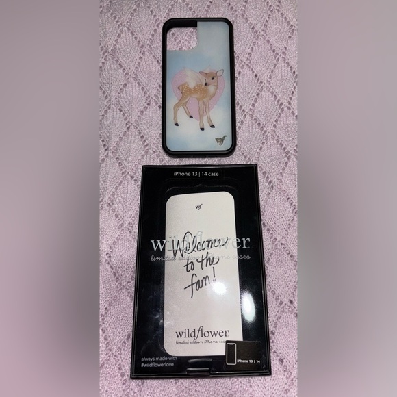Fawn Angel iPhone 13 Wildflower Case - Picture 2 of 3
